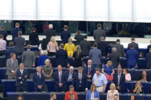 European Parliament opens amid protest and discord