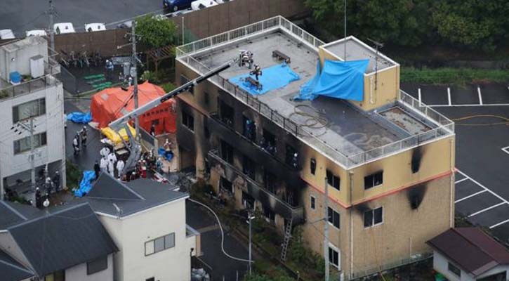 Arson attack at Japan anime studio kills 33