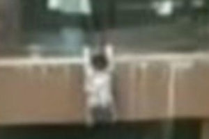 Toddler falls six storeys and survives in China
