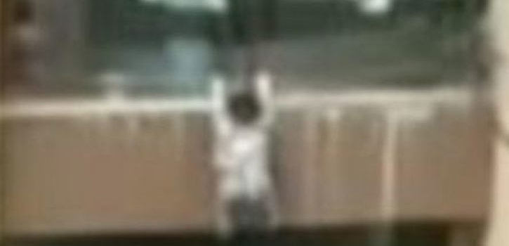 Toddler falls six storeys and survives in China