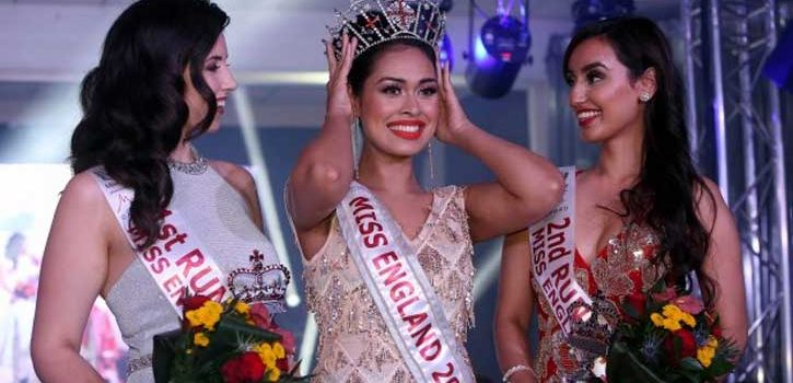 Bengali doctor wins Miss England 2019 title