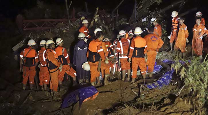 30 killed in Myanmar landslide