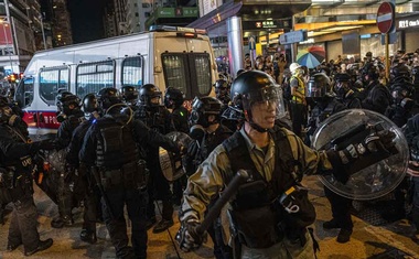 Hong Kong protests resume