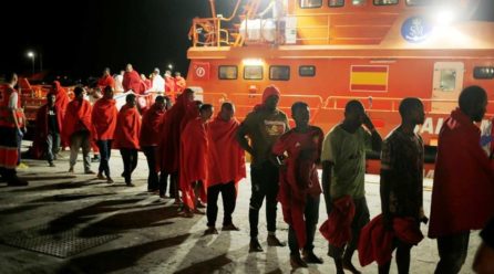 Spain rescues almost 200 migrants in the Mediterranean