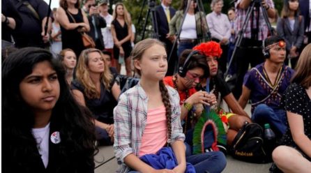 Millions of young people gather to strike for climate action