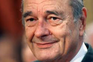 Former French president Jacques Chirac dies at 86