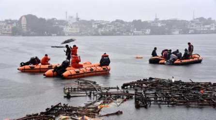 12 dead, dozens missing in India boat capsize