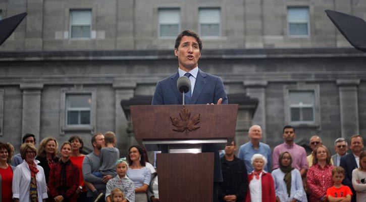 PM Trudeau calls for Canadian elections in October