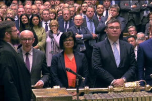 UK MPs back Brexit deal delay