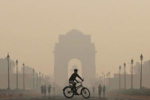 Delhi air quality hits ‘unhealthy’ level