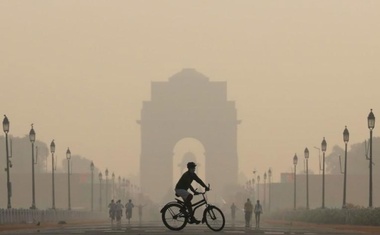 Delhi air quality hits ‘unhealthy’ level