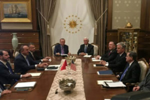 Turkey to suspend Syria offensive after US meeting