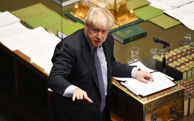 Over to EU on Brexit delay, Johnson says