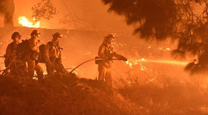 California faces huge power cuts as wildfires rage