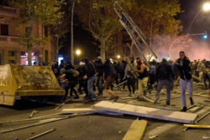 Catalan leader urges immediate halt to violence