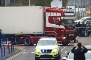 UK lorry deaths: Police question four suspects