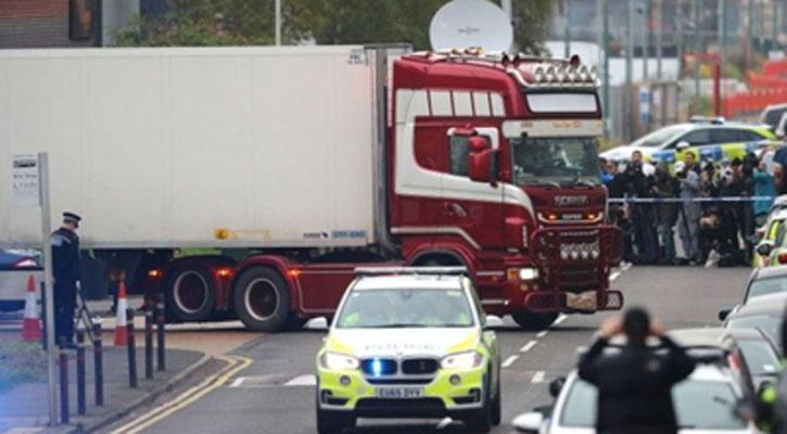 UK lorry deaths: Police question four suspects