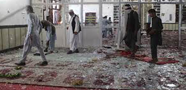 Dozens killed in Afghanistan mosque bombing