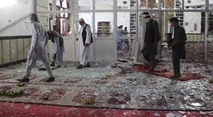 Dozens killed in Afghanistan mosque bombing