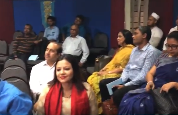The lecture series on Kashmir at the Asiatic Society of Bangladesh