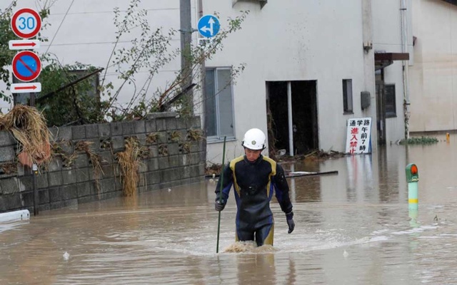 Japan typhoon death toll rises to 66 as hopes for missing fade