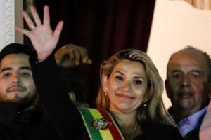 Bolivian senator declares herself President