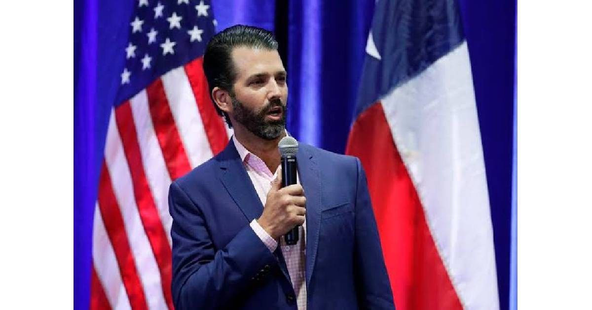 Donald Trump Jr. talk marked by anger over no questions