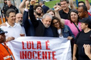 Brazil ex-president freed from jail
