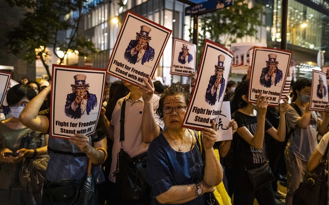 HK protesters call for US help