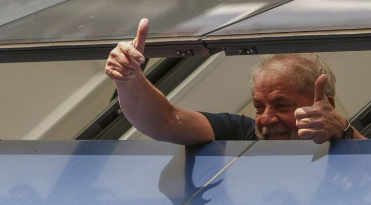 Brazil court ruling could free jailed ex-president Lula