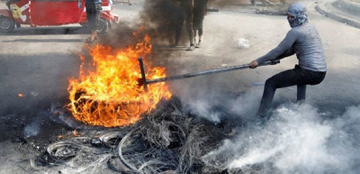 Baghdad blocked as Iraq protests escalate