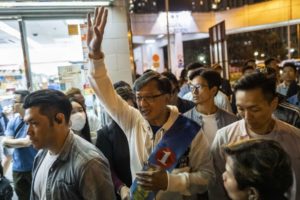 Pro-democracy candidates win HK local election