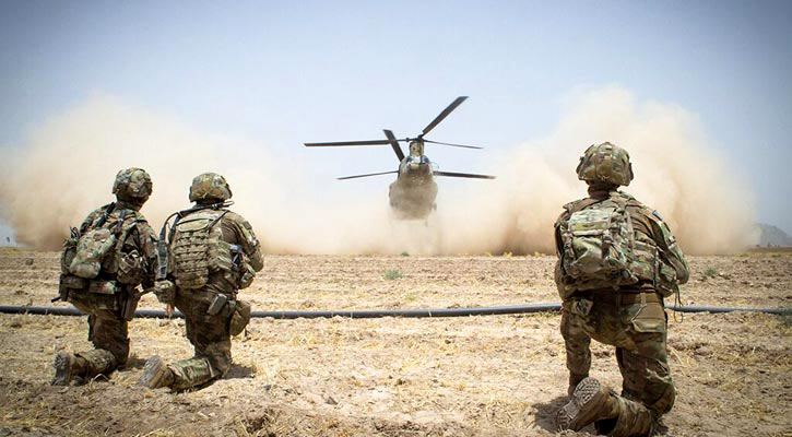 Two US service men killed in Afghanistan helicopter crash