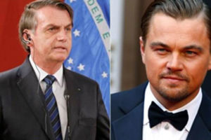 Brazil’s leader accuses DiCaprio over Amazon fires