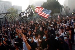 China suspends US Navy visits to HK, sanctions NGOs