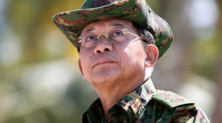 US slaps sanctions on Myanmar military chief