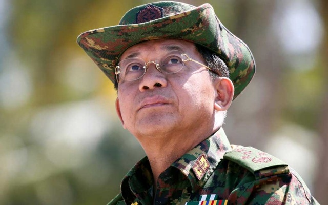 US slaps sanctions on Myanmar military chief