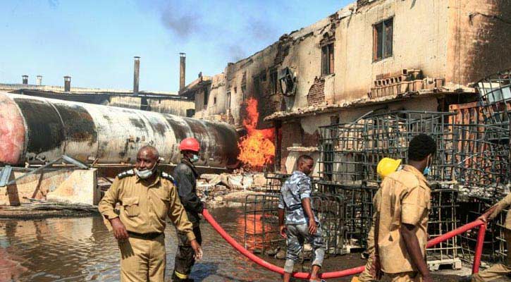 23 killed in ceramics factory fire in Sudan