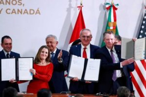 US, Canada and Mexico sign agreement to replace NAFTA