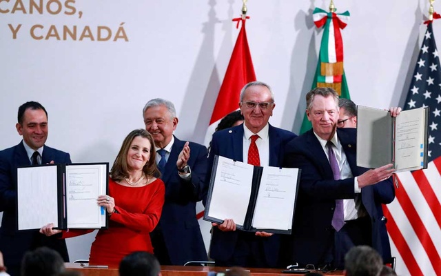 US, Canada and Mexico sign agreement to replace NAFTA