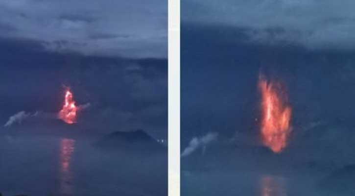 Taal volcano: Lava spews as ‘hazardous eruption’ feared