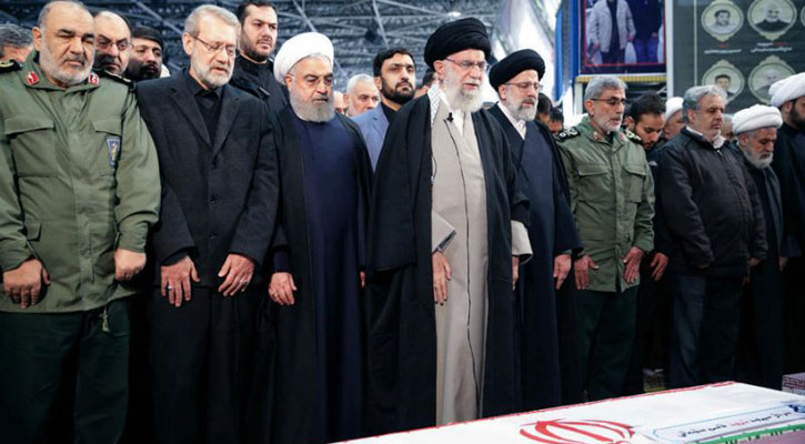 Iran Khamenei to lead Friday prayers amid crash outrage