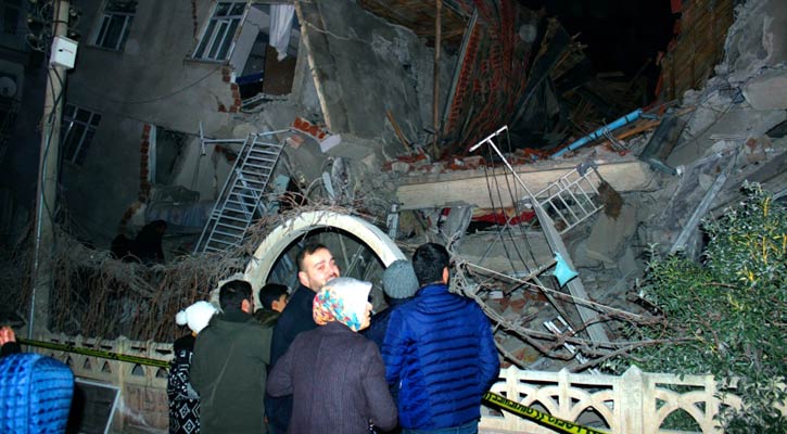 Turkey earthquake: 21 dead as buildings collapse