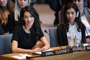 Amal Clooney hired to fight for Rohingya at UN court
