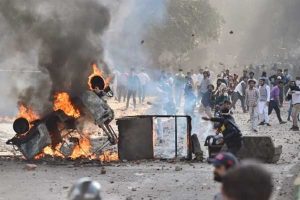Cop killed in Delhi clashes over CAA amid Trump’s visit
