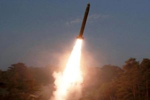 North Korea fires two projectiles into sea