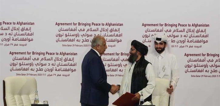 Afghanistan’s Taliban, US sign agreement aimed at ending war