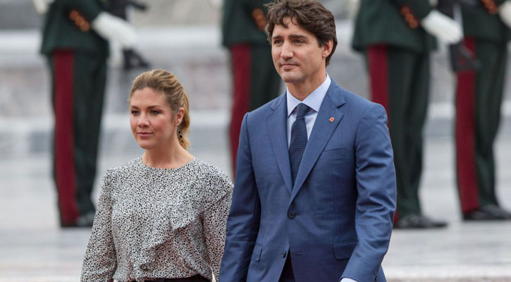 Canadian PM Trudeau’s wife tests positive for coronavirus