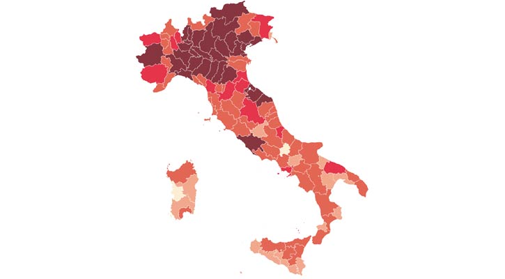 Italy reports 837 new coronavirus deaths, total 12,428