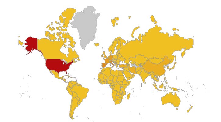 Coronavirus deaths slow in Italy, France